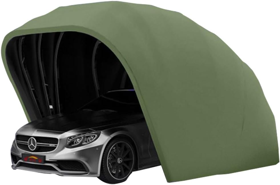 Carport, klappbar, mit Fernbedienung, Grün