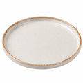 Runder Dessertteller 26cm Beige