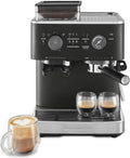 KitchenAid KES6551 Espressomaschinen, Schwarz/Silber