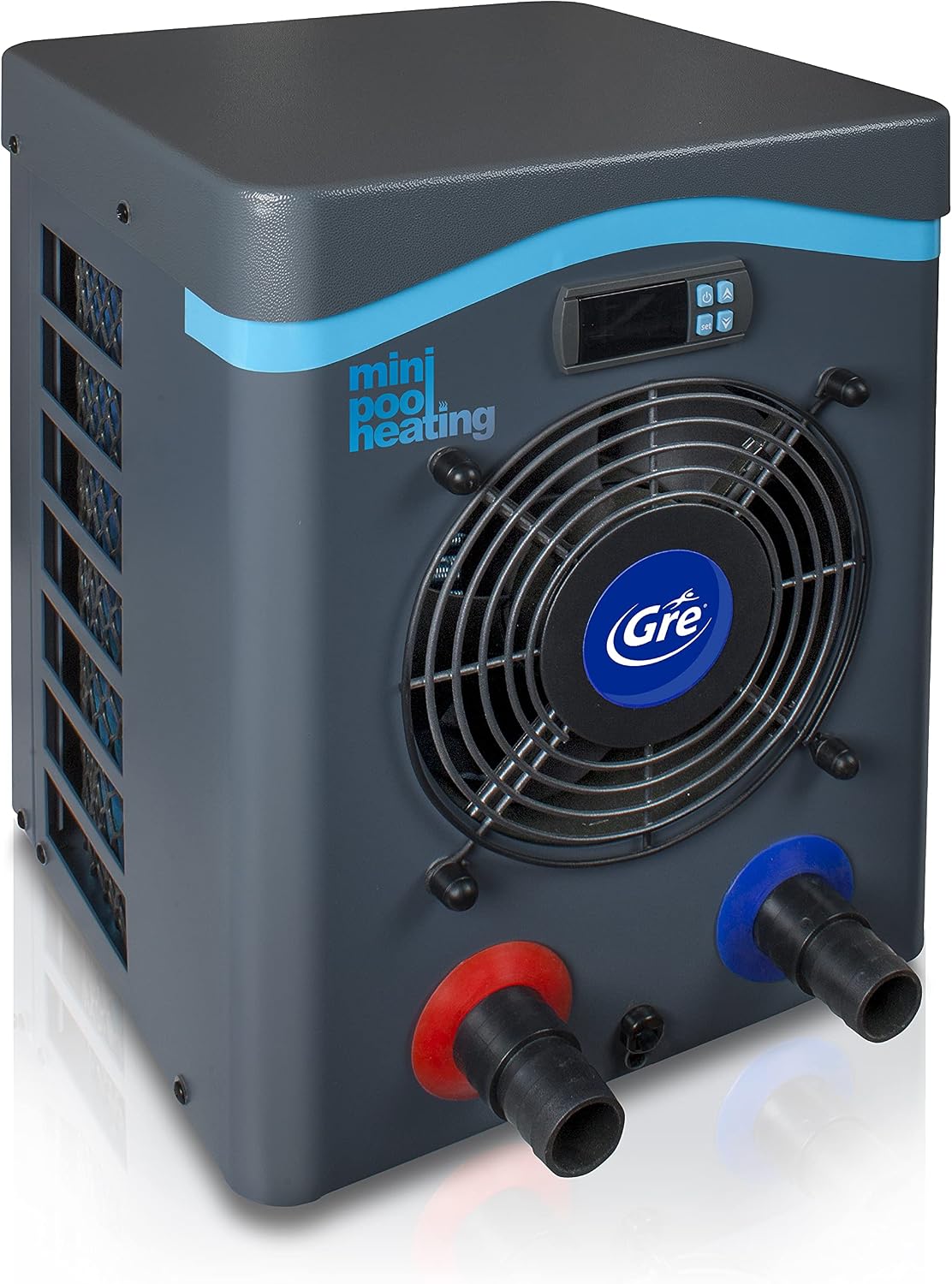 Gre HPM20 Aufstellpool, 20 m³, Grau/Blau
