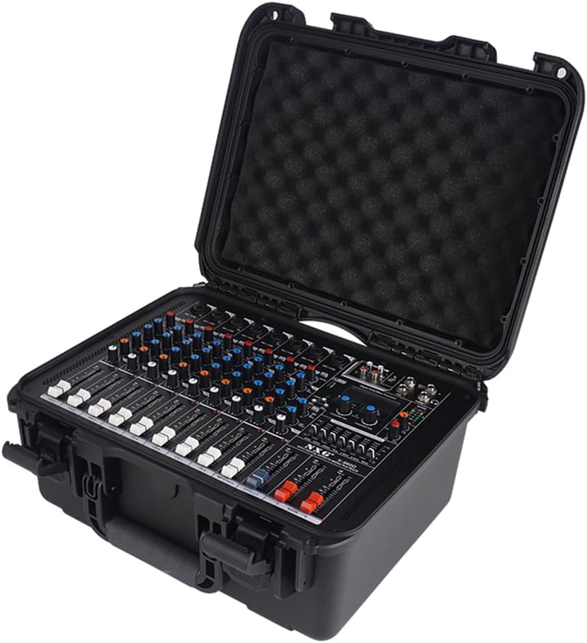 Yamnweo X-960D DJ Mischer, 48 V, mit USB, kabellos, Schwarz
