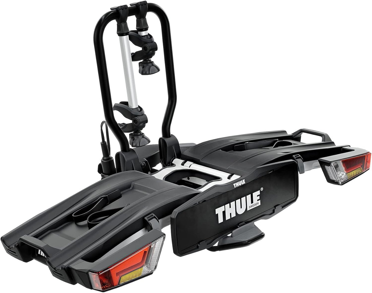 Thule EasyFold XT Fahrradträger Fahrradhalter, Schwarz/Aluminium