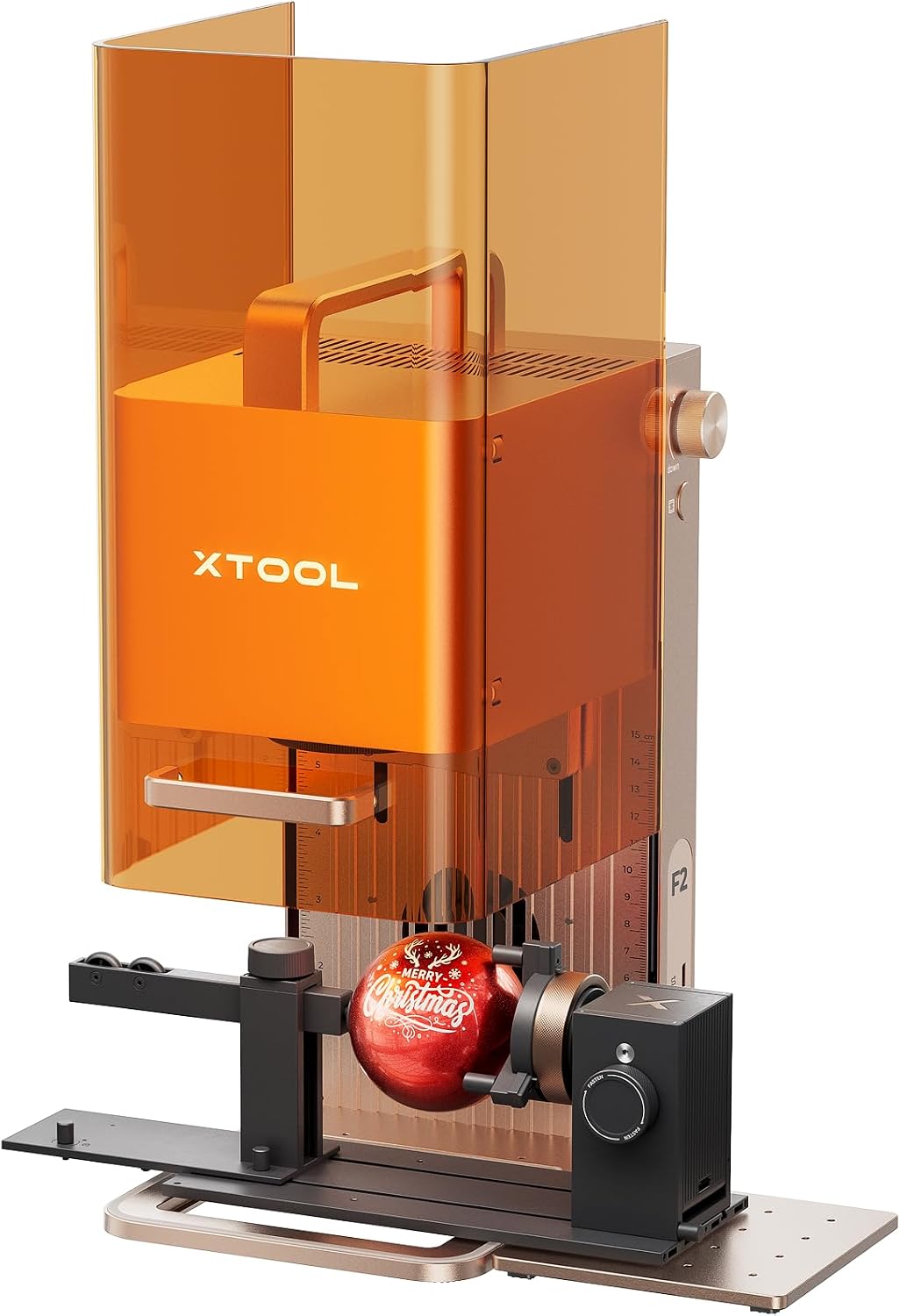 xTool F2 Gravurwerkzeug, Orange/Schwarz/Silber