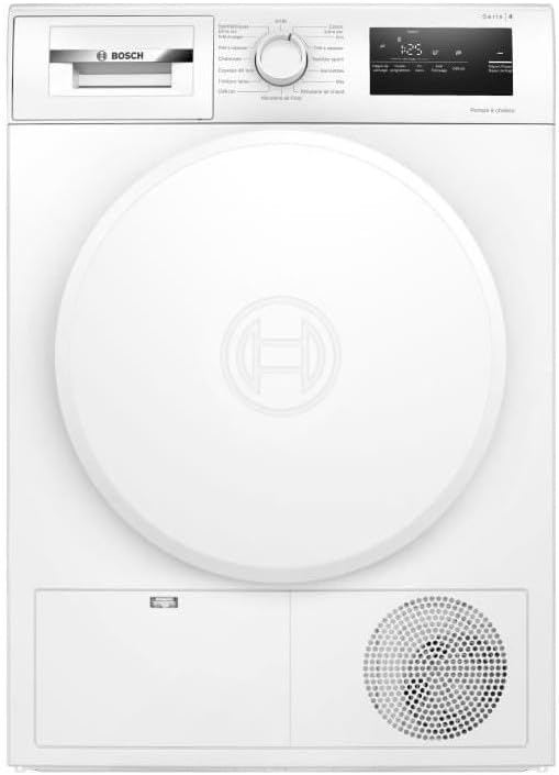 Hoover WTH8300DFR Wäschetrockner, 8 kg, mit LED, Weiß