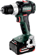metabo Akku-Bohrschrauber, 18 V, 4.0 Ah, bürstenlos, ohne Akku, Grün/Schwarz/Rot, aus Metall