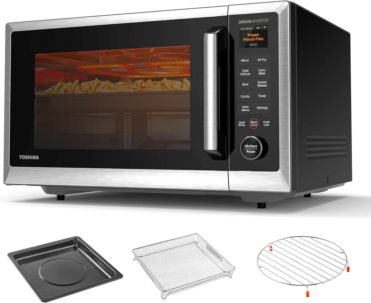 TOSHIBA ML2-STC13SAIT Backofen, 1100 W, Silber/Schwarz