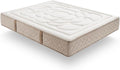 Sofa, 200 × 200 cm, 30 cm, Weiß/Beige, Simpur Low Cost