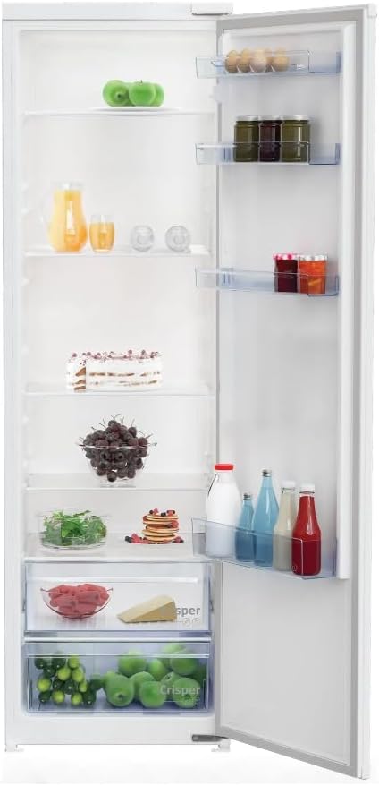 Beko BSSA315K4SN Kühlschrank, 309 L, 178 cm, mit LED, Weiß