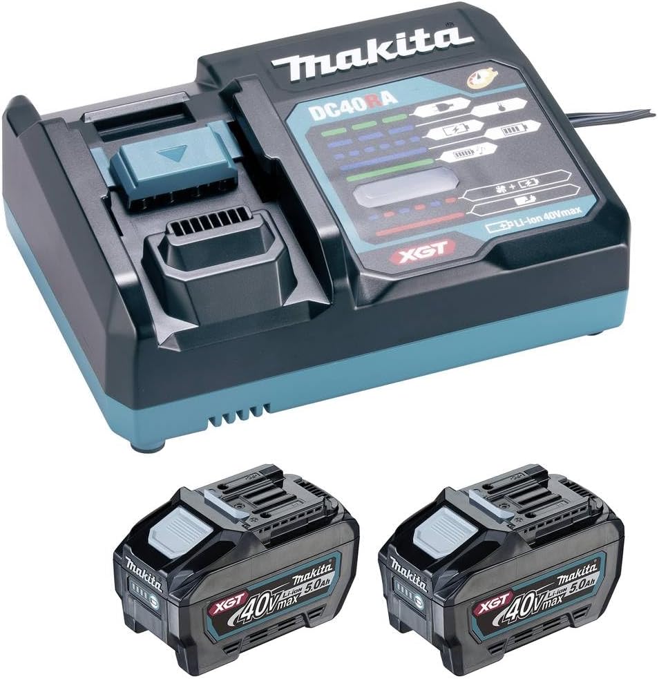 Makita » Power Source Werkzeugakkus, 40 V, 5,0 Ah, Schwarz/Blau