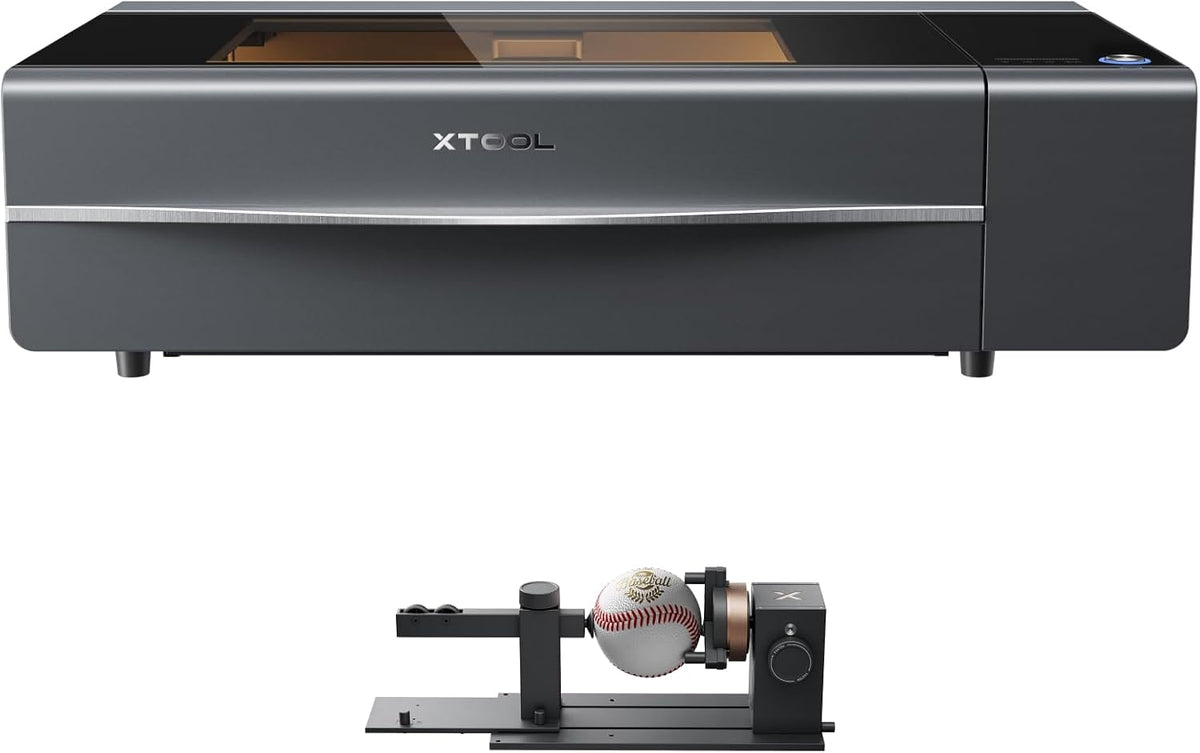 Gravurwerkzeug P2S, 55 W, mit 3D-LiDAR, Schwarz, xTool