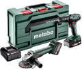metabo Combo Set 2.4.4 Akku-Bohrschrauber, 4.4–18 V, 18 L, 165 L, Grün/Schwarz/Rot