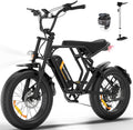 E-Bike BK29T, 250 W, 48 V, 15 Ah, wasserdicht, klappbar, Schwarz, COLORWAY