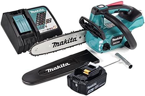 Makita RF1 Kettensäge, 18 V, 3,0 Ah, 25 cm, Schwarz/Blau