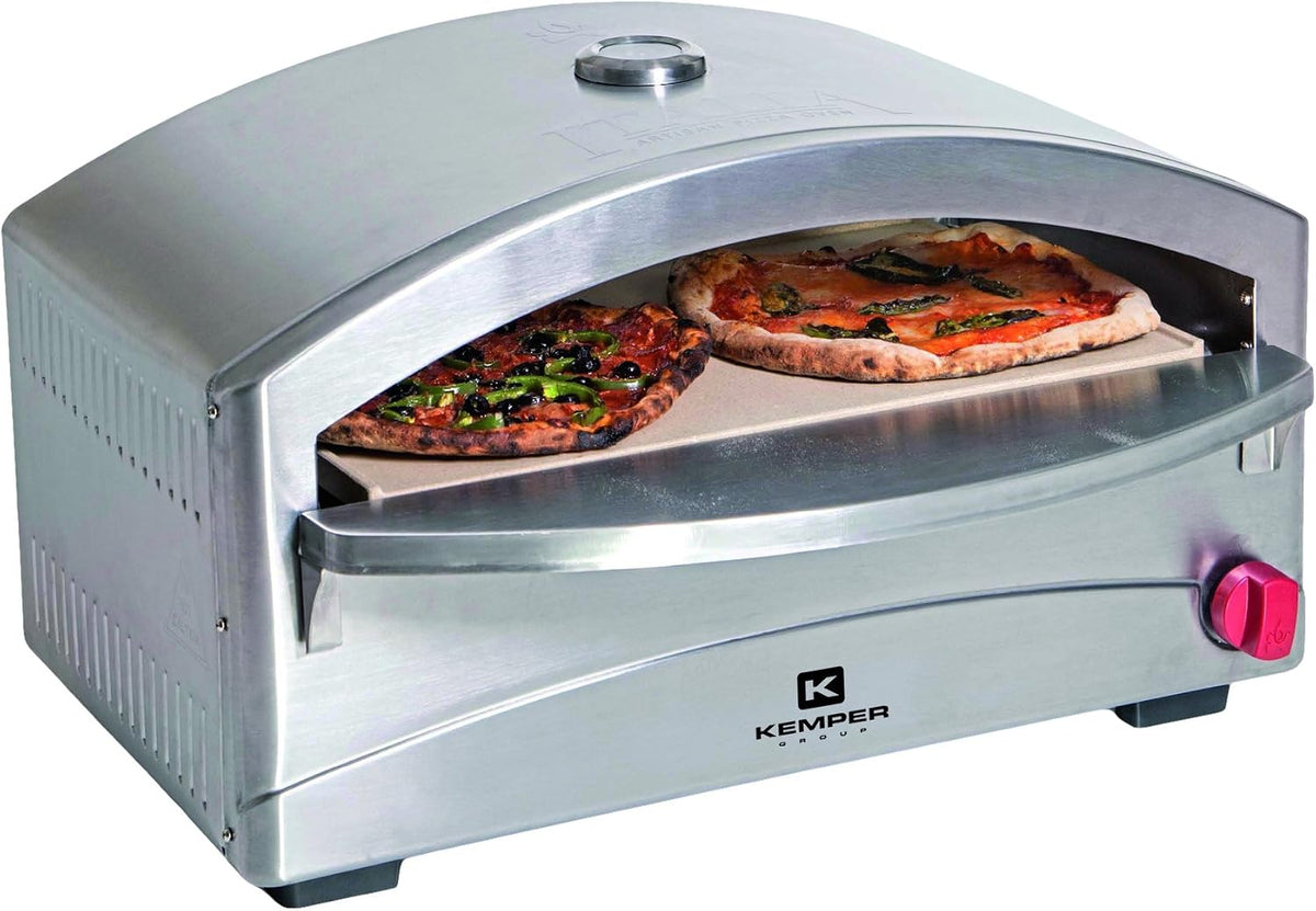 K KEMPER GROUP Pizzaofen, Silber
