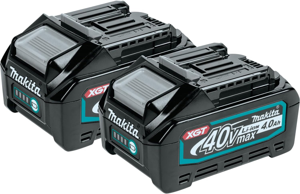 Makita Akkus, 40 V, 4,0 Ah, Schwarz/Grau