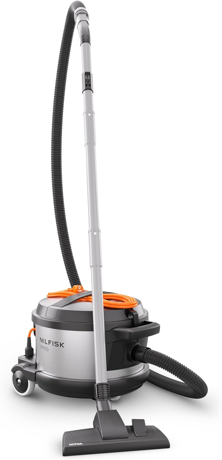 Nilfisk VP930 PRO Nass- und Trockensauger, Grau/Schwarz/Orange