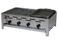 PAG Gasgrills, aus Edelstahl und Stahl, Silber/Schwarz