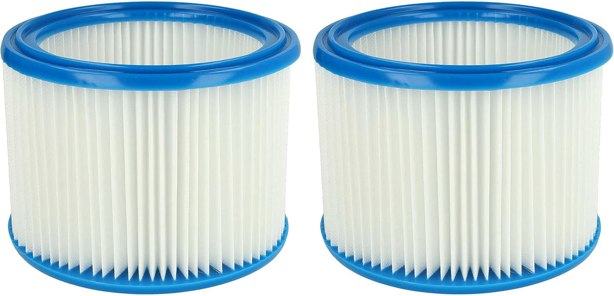 vhbw Nass- und Trockensauger, 25 L, 30 L, Weiß/Blau