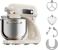 Ooni Küchenmaschine, 6 L, 800 W, mit LED, für die Küche, Beige/Edelstahl