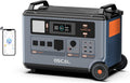 TerraVolt Stromerzeuger, 6000 W, 9000 W, 3600 Wh, verstellbar, mit App-Steuerung, Grau/Schwarz/Orange
