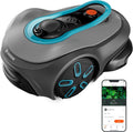 Gardena Mähroboter, 750 m², mit App-Steuerung, ohne Begrenzungskabel, kabellos, Grau/Schwarz/Blau