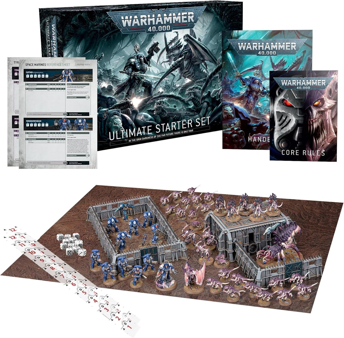 Games Workshop Figure Kits, Blau/Grau/Pink