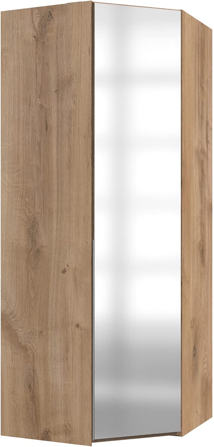 Spiegelschränke P27603, 91 × 91 × 236 cm, Eiche/Silber, Casa Vital