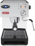 Lelit PL41TEM Kaffeemaschine, mit Magnetverschluss, Silber/Schwarz