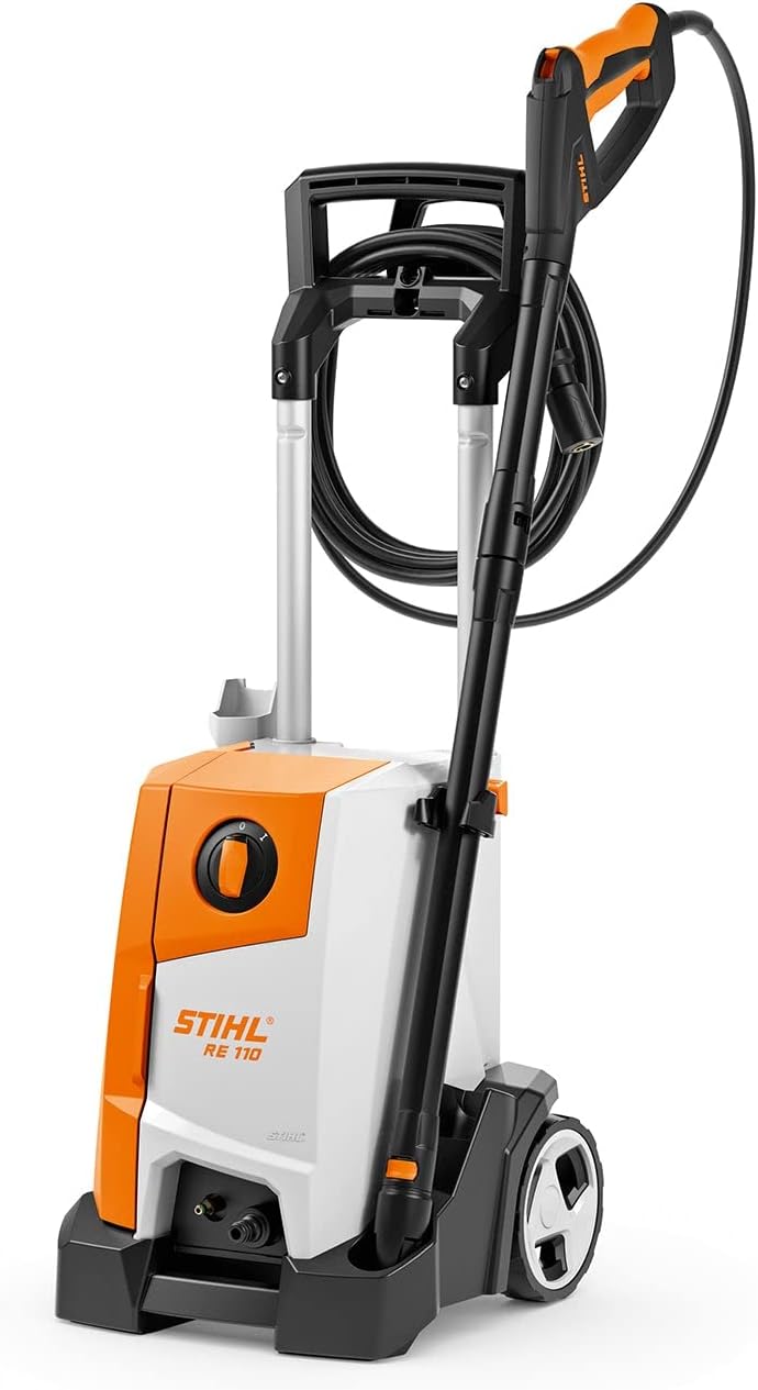 Stihl RE 110 Hochdruckreiniger, Weiß/Orange/Schwarz