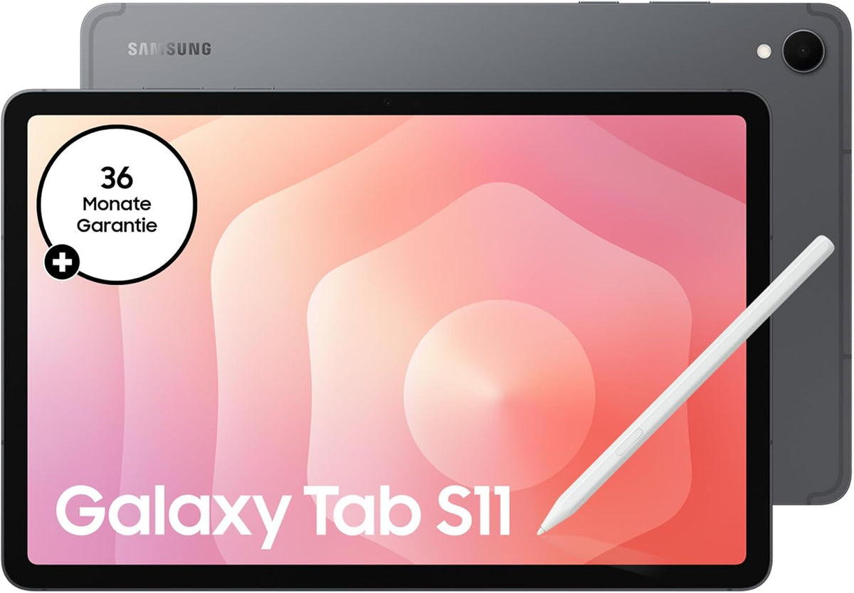 Samsung Galaxy Tab S11 Tablet, 128 GB, mit WLAN, mit KI-Erkennung, Grau