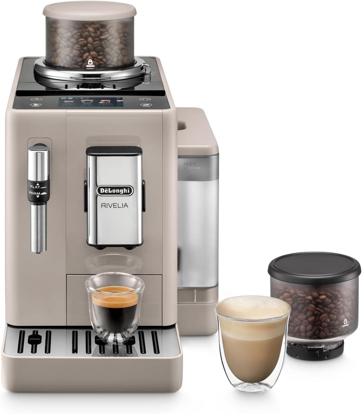 De'Longhi EXAM440.35.BG Kaffeevollautomat, Beige