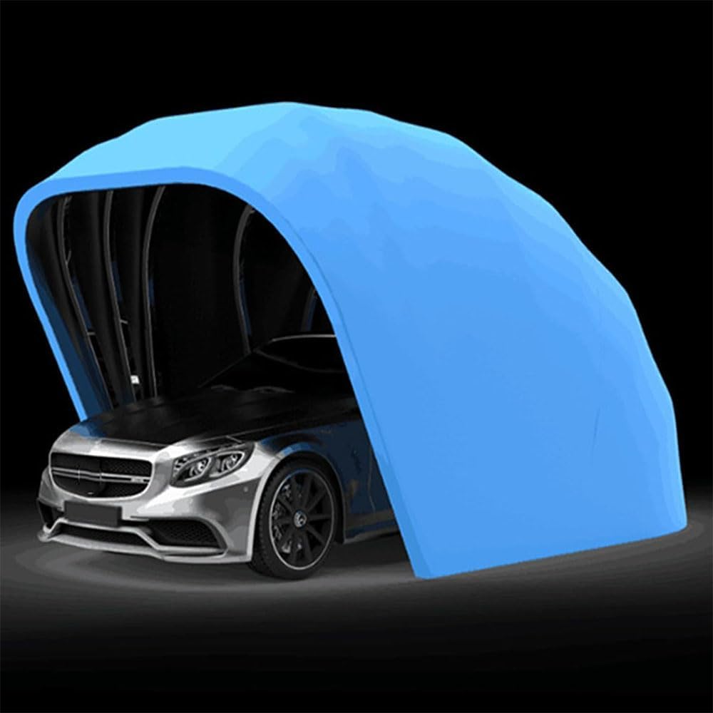 Carport, mit Fernbedienung, Blau