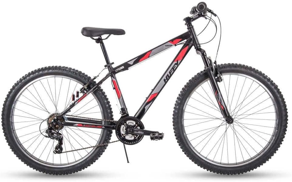 Mountainbikes, 27,5 Zoll, Schwarz/Rot, Huffy