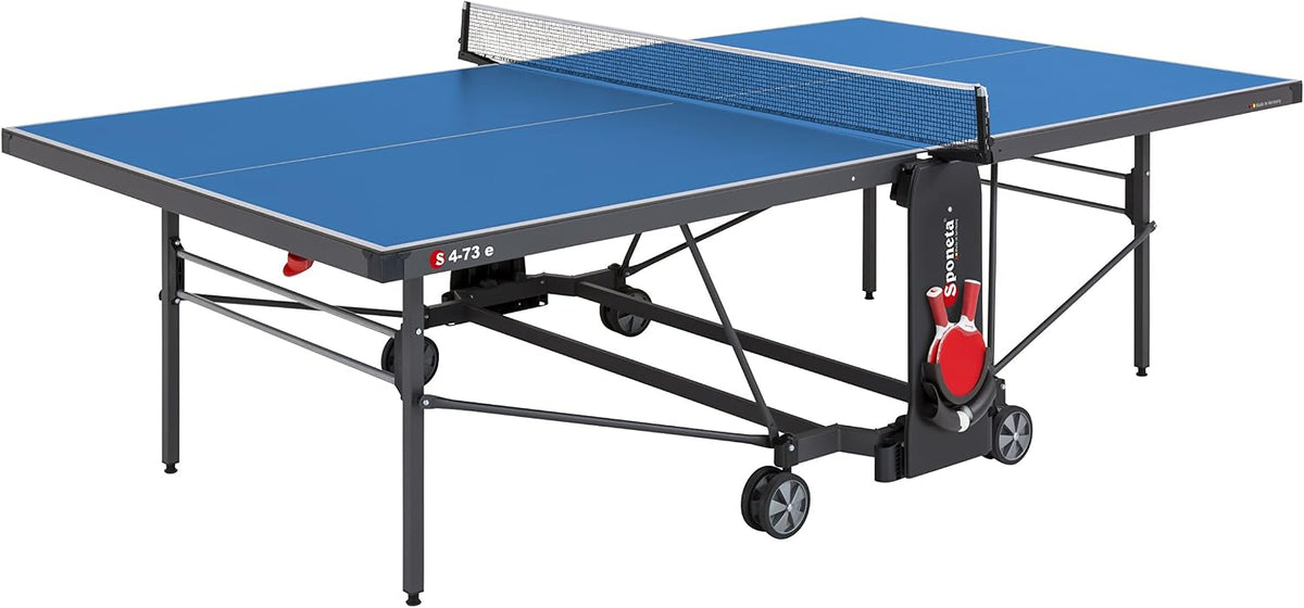 Tischtennis-Platten, 274 × 152,5 × 76 cm, Blau/Schwarz, Sponeta