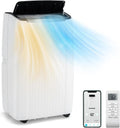 GOPLUS 14000BTU Klimaanlage, mit App-Steuerung, mit Timer, Weiß